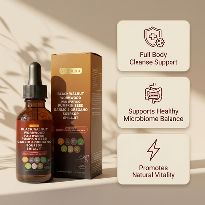 Black Walnut Wormwood Parasite Cleanse